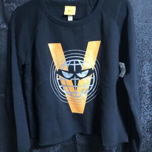 NWT Despicable Me Sweater - Small - Universal Studios Authentic - black & yellow
